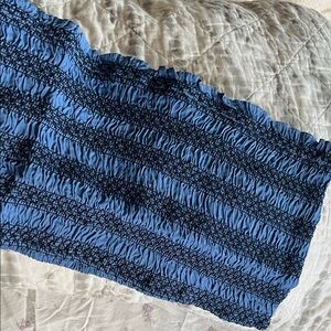 New Anthropologie Smocked Tube Top, S